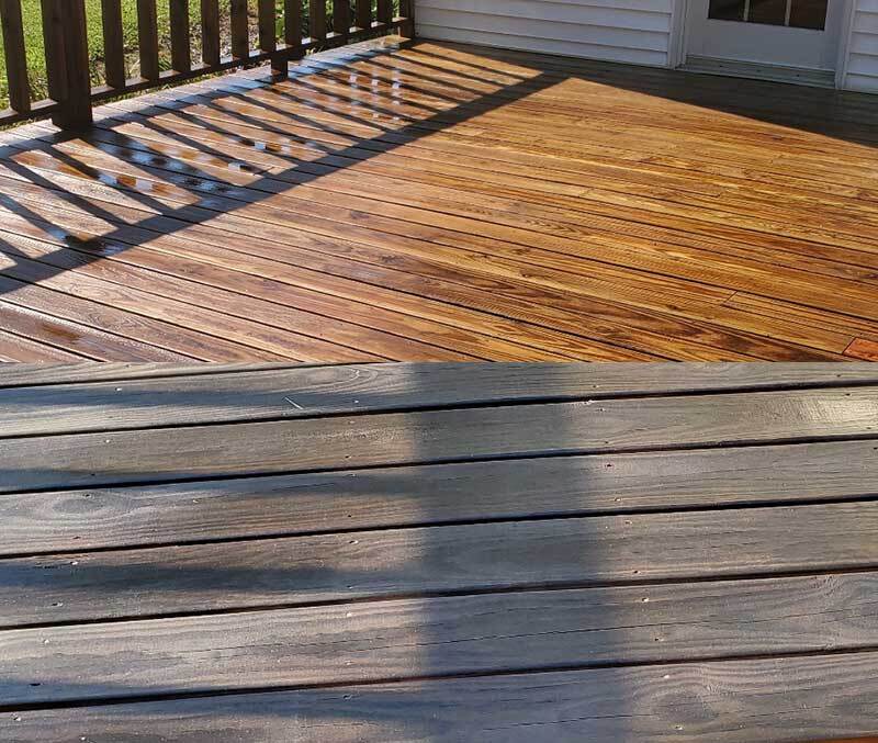 Deck Cleaning Pressure Washing